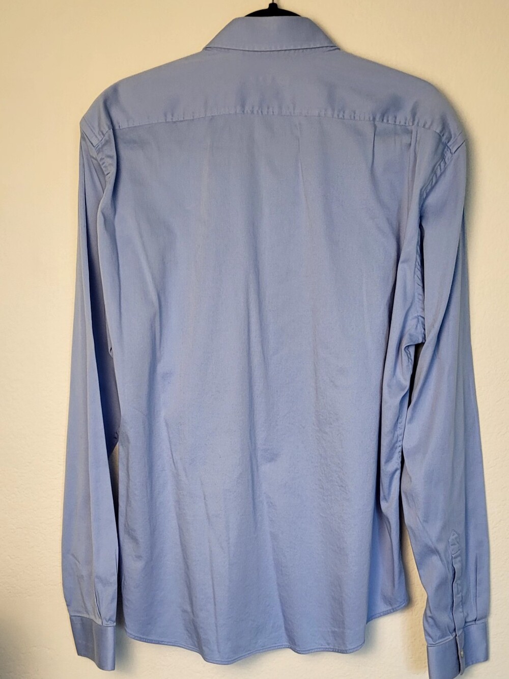 Burberry Burberry Brit Nova Check Button Up Shirt Men’s XXL Fits XL Light Blue - Picture 3 of 14